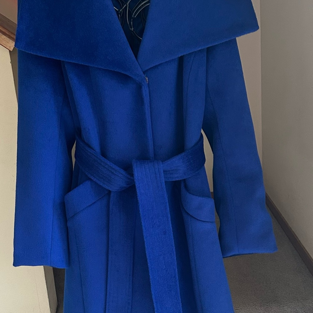 Karl Lagerfeld Large Cobalt Blue Coat
